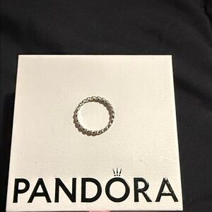 Pandora Twisted Silver Ring